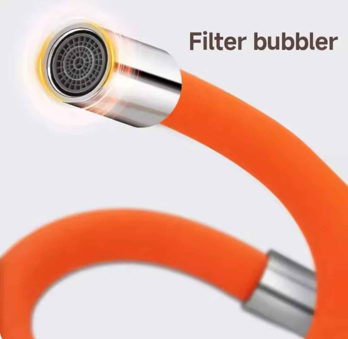 360° Rotation Faucet Extender Pipe, Kitchen Faucet Extension Hose Pipe, Durable Bathroom  And Garden Splash Proof Hose