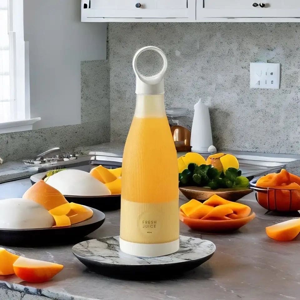 Anti Drip Blender, Mini Shake Smoothie Blender, Wireless Electric Juicer, Travel Electric Portable Mixer Bottle, Portable Smoothies Blender