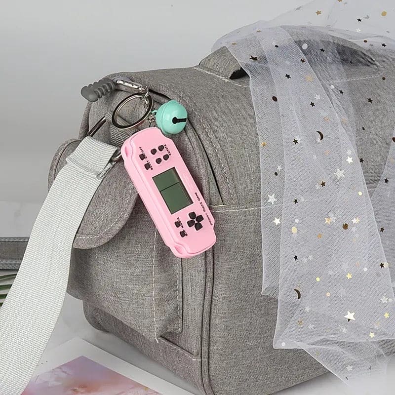 Mini PSP Game Keychain, Retro Console Video Game, Handheld Game Console, Game Console Keychain, Nostalgic Classic Game, Pocket Multi Game, Portable Parent-Child Games Console, New Tetris Game Console Keychain