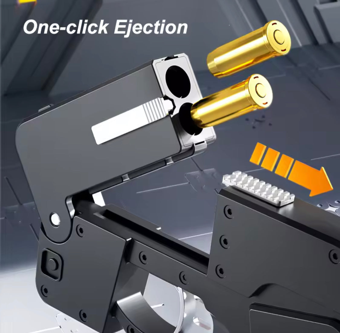 Folding Mobile Soft Bullet Gun Toy, Creative Mobile Phone Deformation Pistol Toy, Kids Pistol Toy, Creative Mobile Phone Bullet Gun