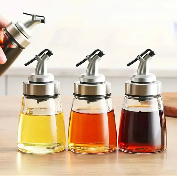 180ml Leakproof Oil Bottle,  Oil Dispenser Bottle, Kitchen Seasoning Oil Bottle