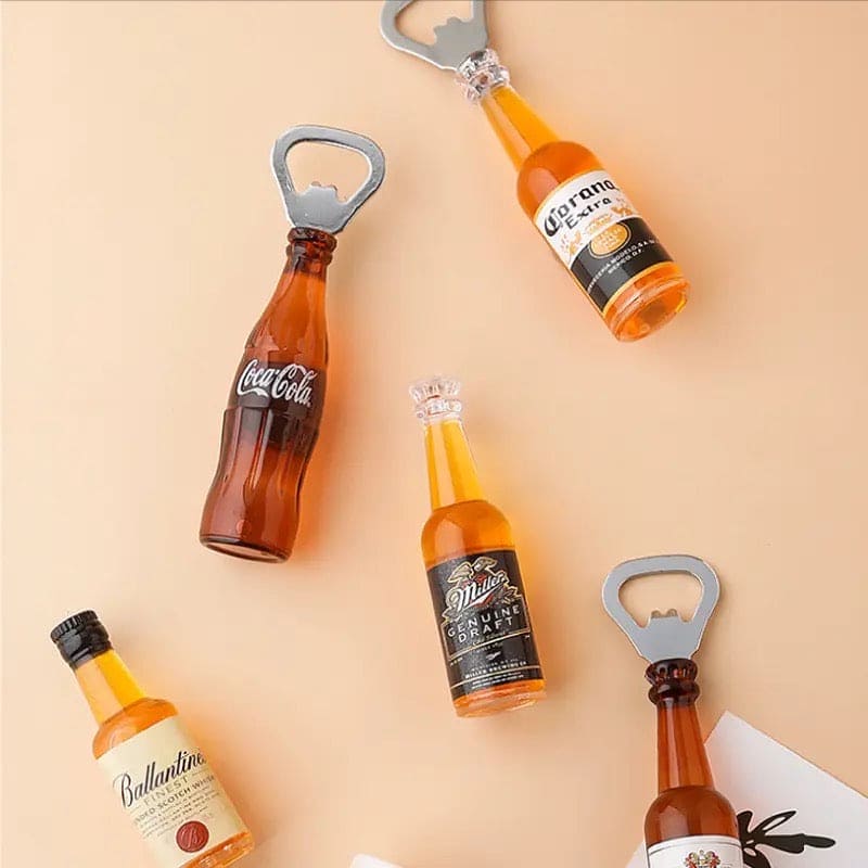 Mini Bottle Opener, Magnetic Fridge Bottle Opener.