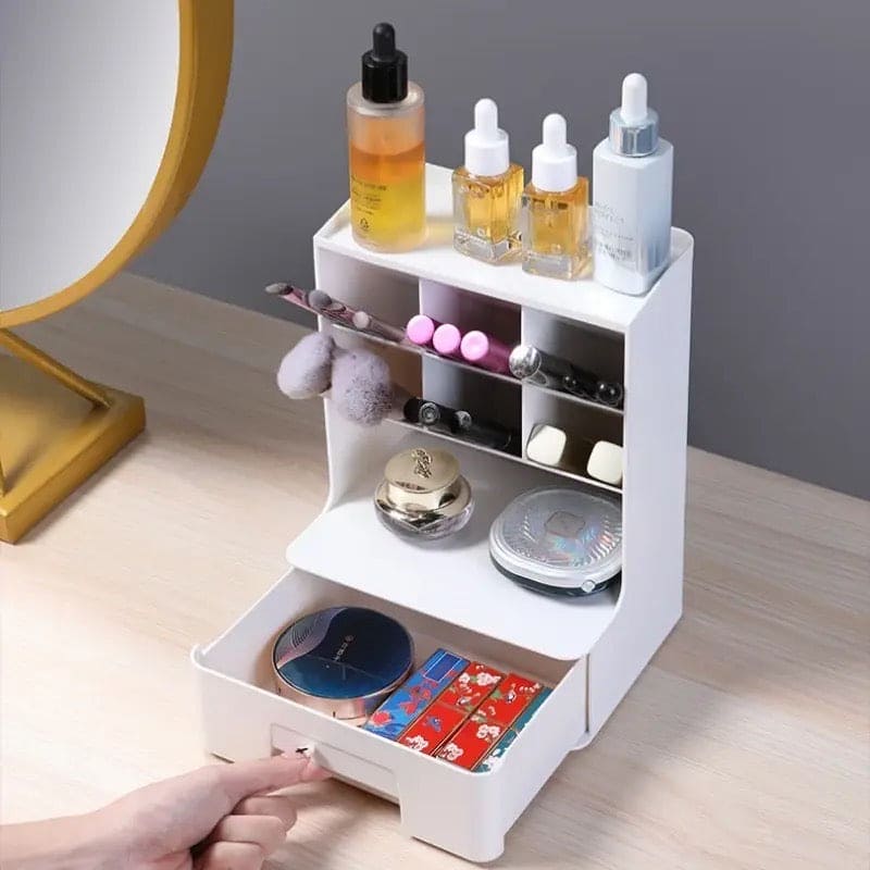 Slop Desktop Storage Box With Drawer, Classify Drawer Type Storage Box.