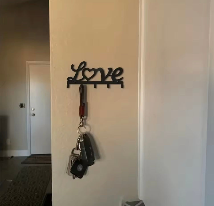 Wall Mounted Key Holder, Rack Floating, Wall Hanging Storage Rack, Key Holder For Home Decoration