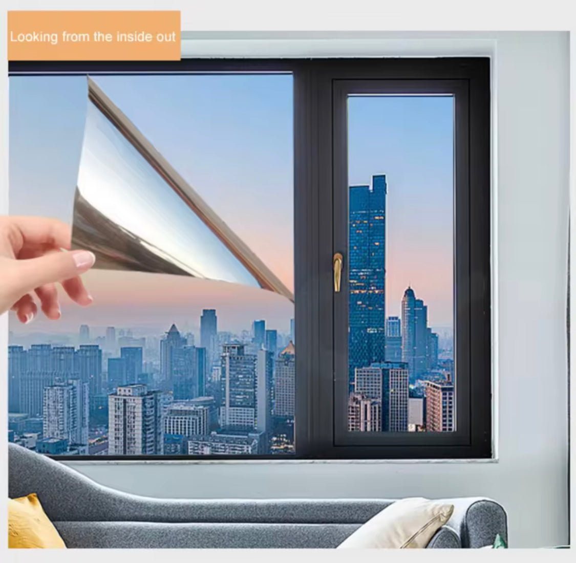 Self Adhesive Insulation Window Film, Heat Control Reflective Window Tint, Anti UV Mirror Window Film, Anti UV Car Glass Foil