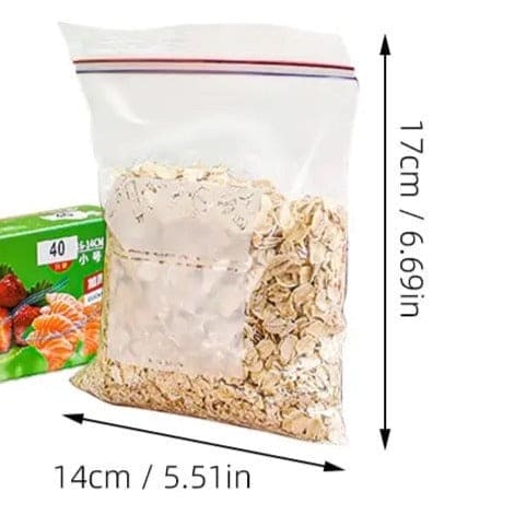 Set Of 30 Food Preservation Pouch, Home Travel Transparent Sealing Zip Lock Bag, Dividing Bags For Fruit Vegetables Meat, Self Seal Clear Plastic Poly Resealable Ziplock Bag, Refrigerator Fresh Keeping Bag, Split Sealing Food Bag