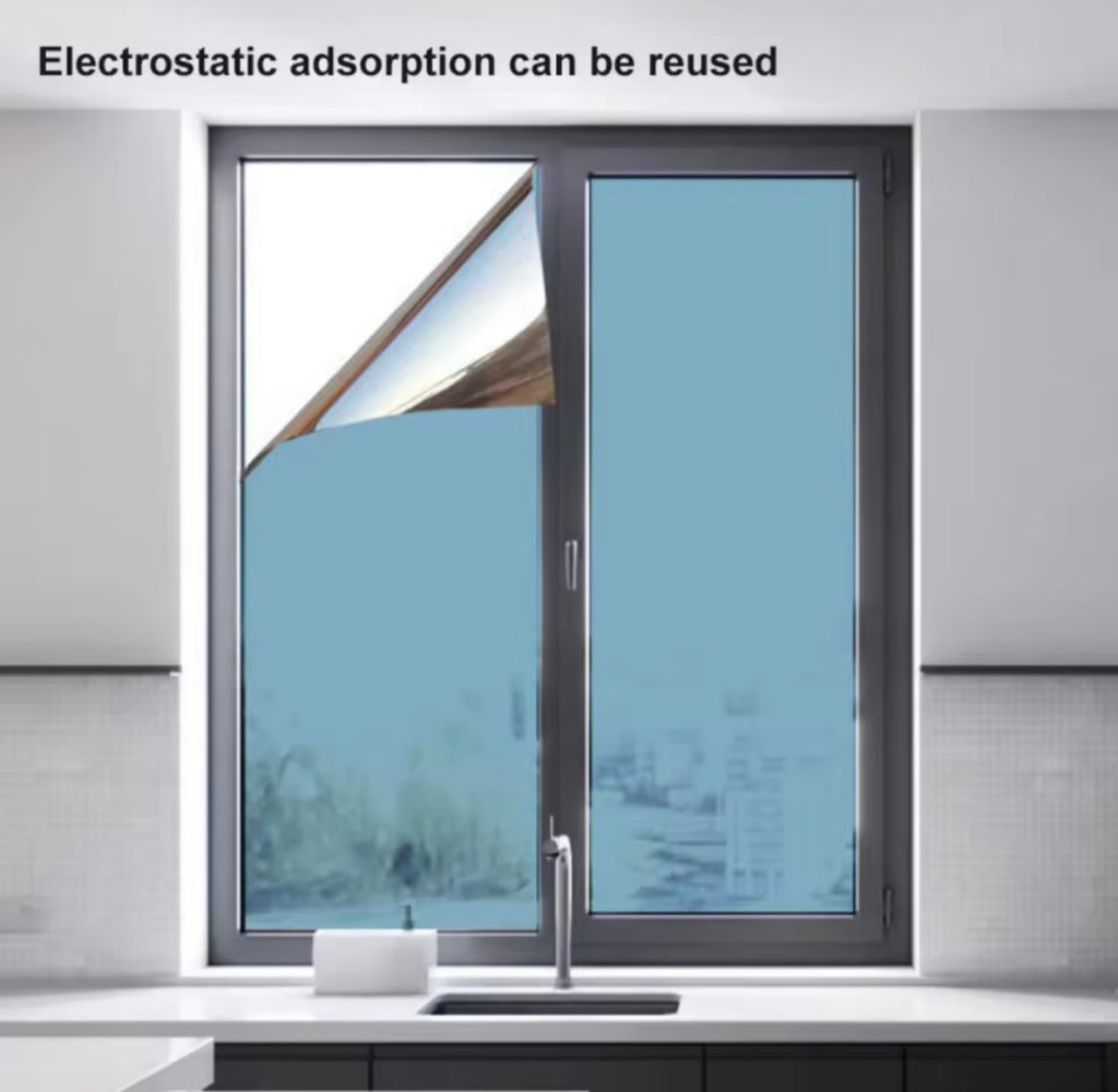 Self Adhesive Insulation Window Film, Heat Control Reflective Window Tint, Anti UV Mirror Window Film, Anti UV Car Glass Foil