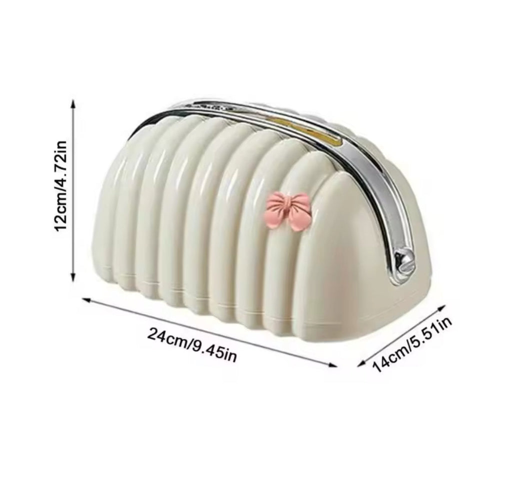 Creative Shell Tissue Box, Luxury Bread Style Tissue Box, Tea Table Decoration Napkin Paper Box