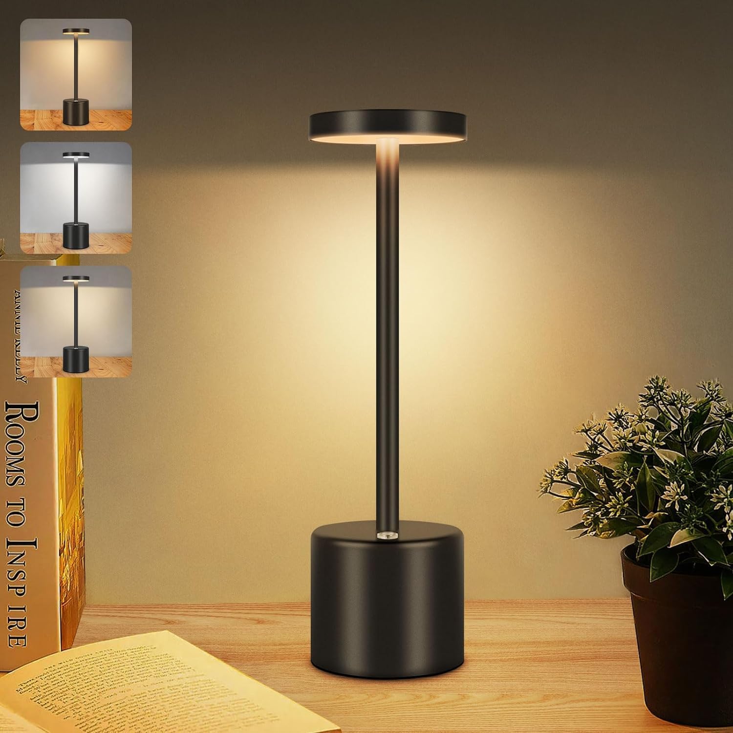 Rechargeable Side Table Lamp.
