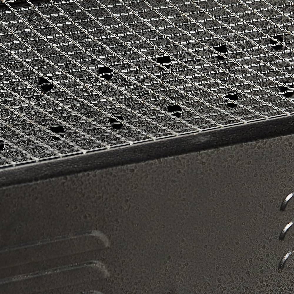 Portable Japanese Barbecue Grill With Stand, Iron Portable Folding Charcoal Barbecue Grill For Outdoor, Multifunctional Portable Charcoal Grill