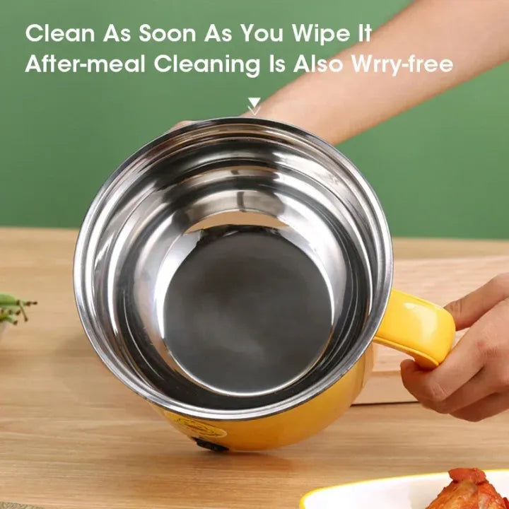 Multifunctional Electric Hot Pot, Nonstick Hot Pot Cooker & Steamer, Household Electric Heating Pot, Detachable Induction Cooker