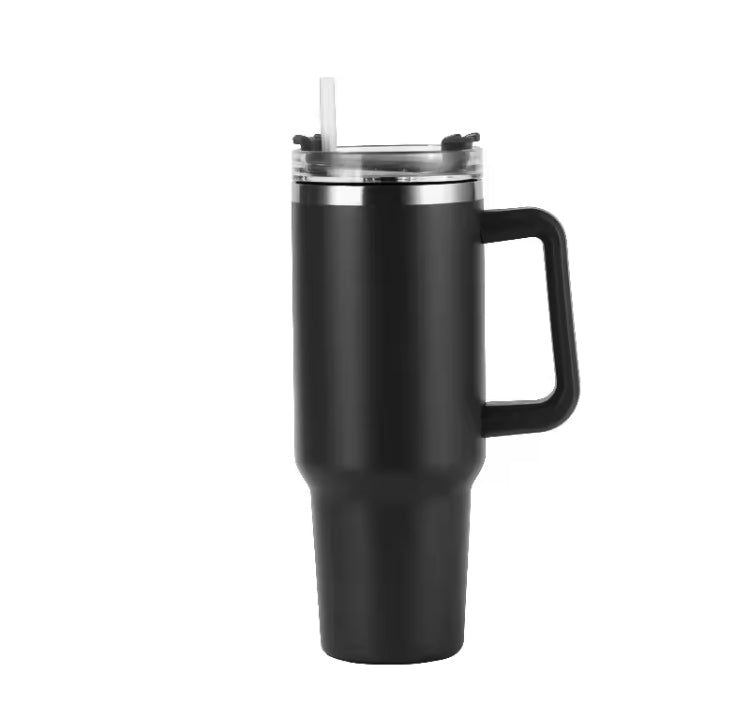Double Wall Vacuum Tumbler, Stainless Steel Insulated Water Bottle, Stainless Steel Tumbler Cup with Lid Straw