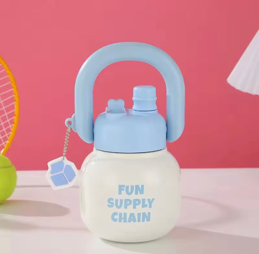 Cute Insulated Mini Water Cups, Stainless Steel Kids Water Bottle, Travel Friendly Kids Water Thermos, Kids Sports Water Bottle