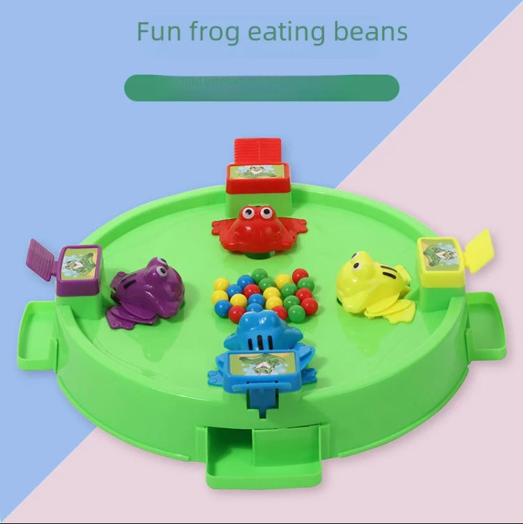 Fun Frog Eats Beans Game,  Parent-child Interaction Table Board Game, Educational Games For Children