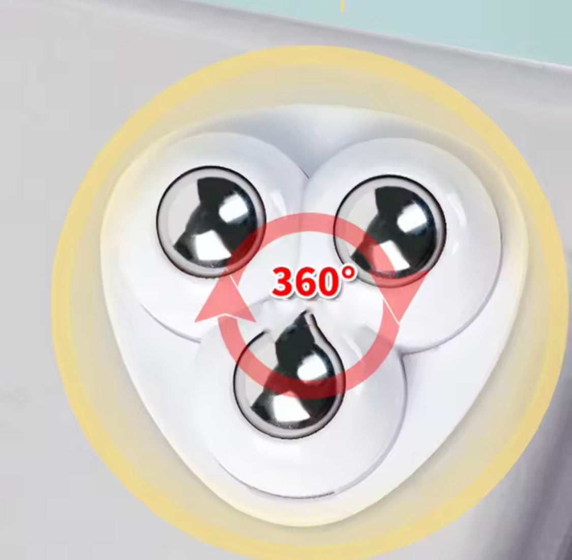 4Pcs Mini Caster Wheels, 360 Degree Free Rotation Universal Wheels, Universal Furniture Pulley, Stainless Steel Mini Swivel Wheels, Self Adhesive Caster Wheels