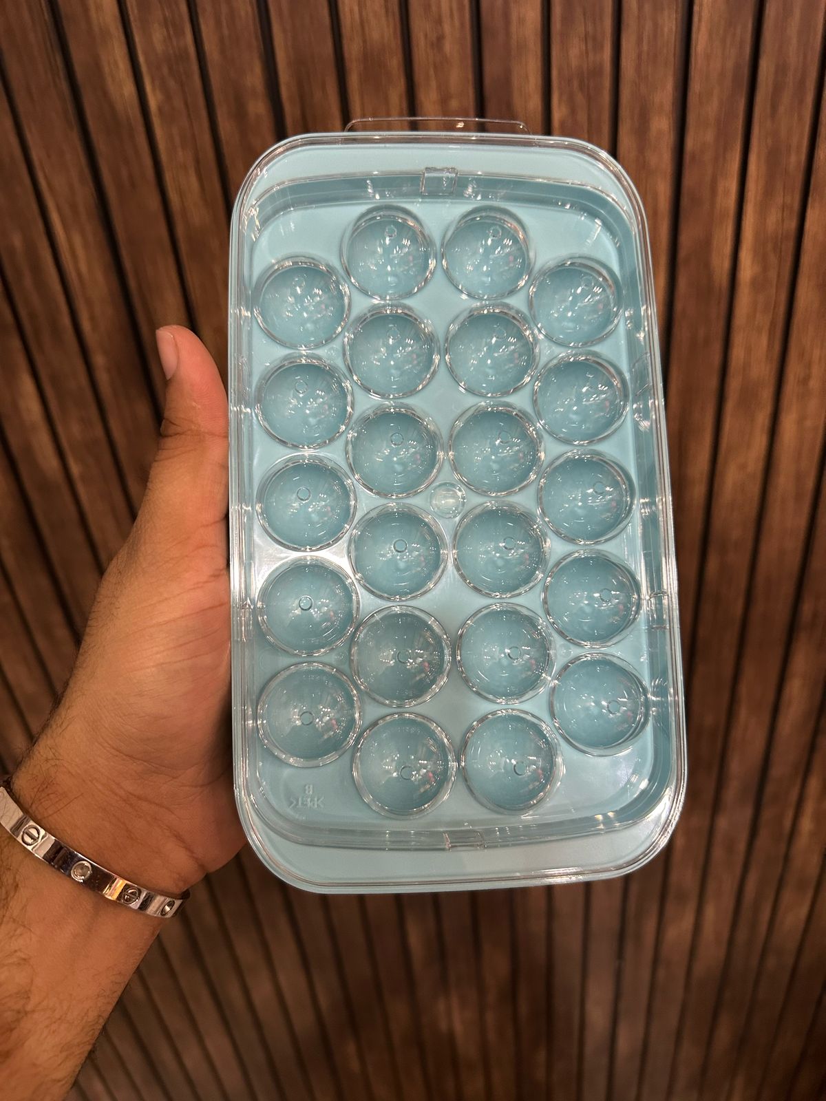Round Ice Cube Tray, Ice Ball Tray With Lid.