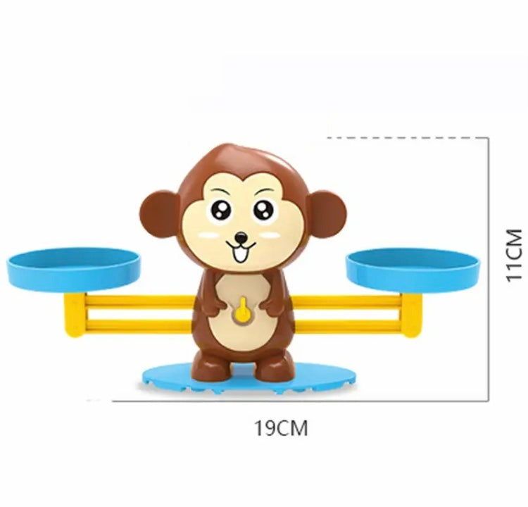 Monkey Balance Math Toy, Kiss Educational Games, Numbers Learning Toy Teaching Toy