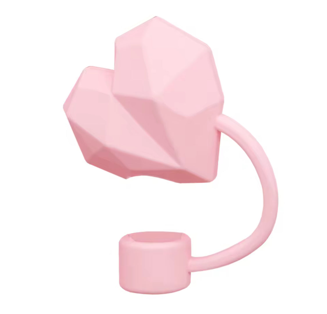 Set Of 3 Silicone Straw Topper, Dust Proof Tumbler Straw Cover, Reusable Straw Tips, Straw Cup Accessories