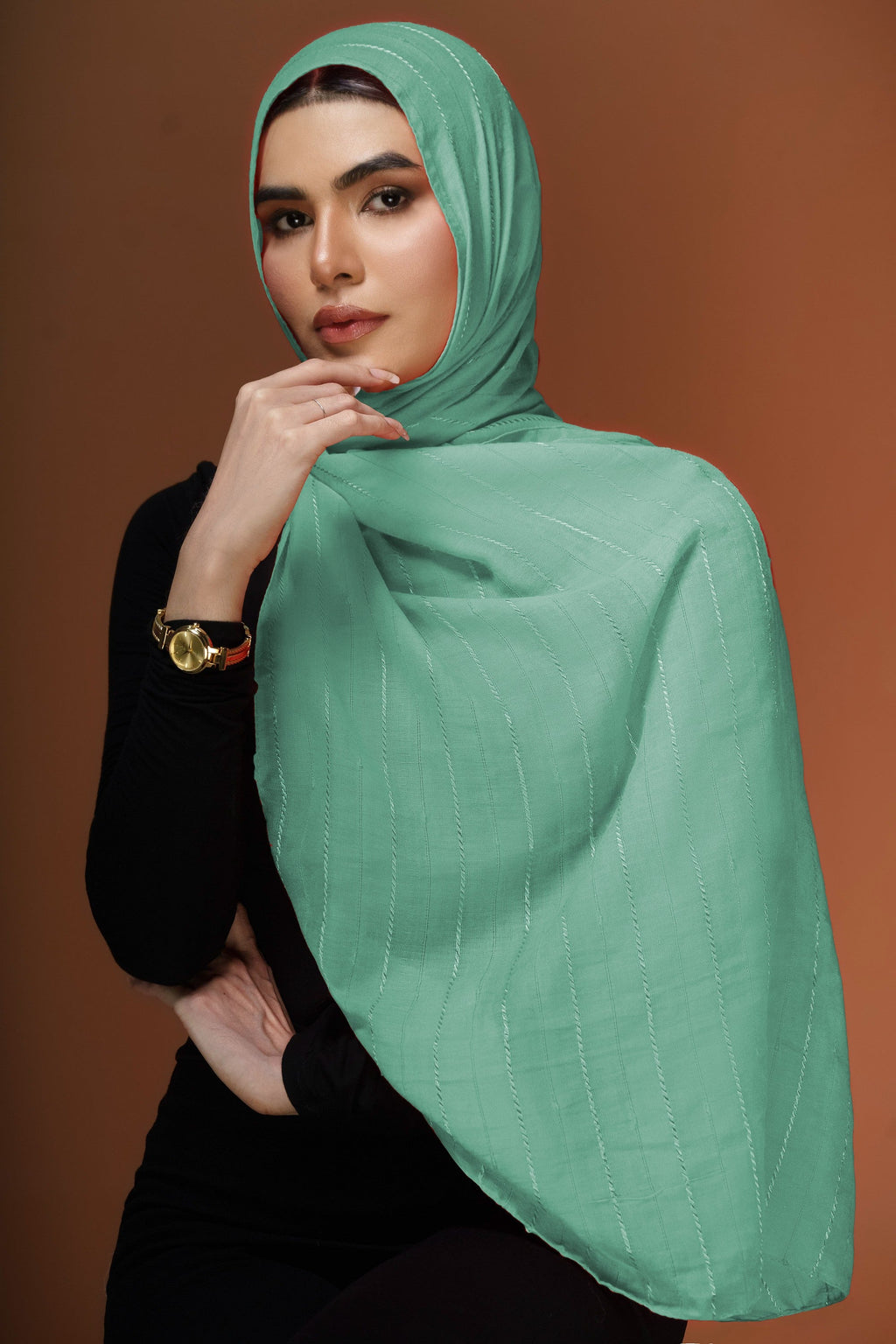 Stripes Lawn - Sea Foam