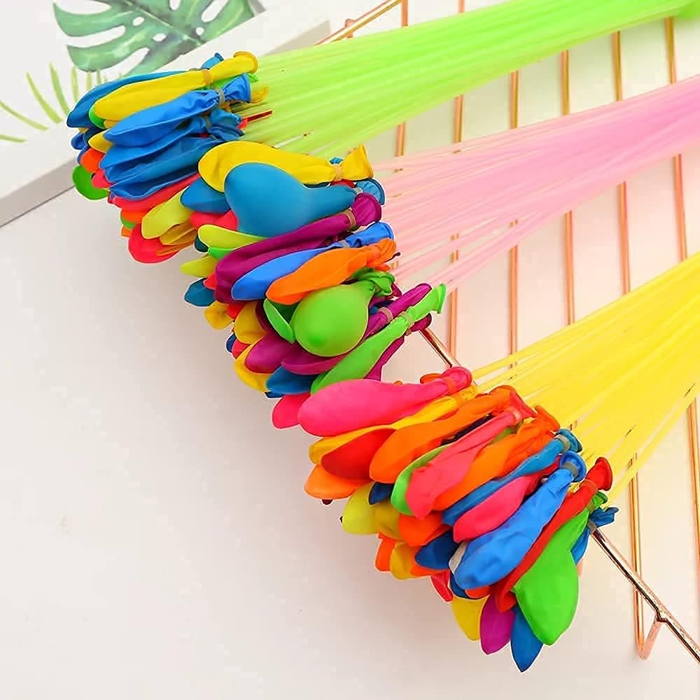 Magic Water Filling Balloon, 111 Pcs Water Balloons Bomb, Children Water War Game Kit, Latex Water Balloon Outdoor Toy, Water Balloon For Summer Toy, Rapid Filling Water Balloon