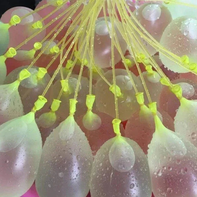Magic Water Filling Balloon, 111 Pcs Water Balloons Bomb, Children Water War Game Kit, Latex Water Balloon Outdoor Toy, Water Balloon For Summer Toy, Rapid Filling Water Balloon