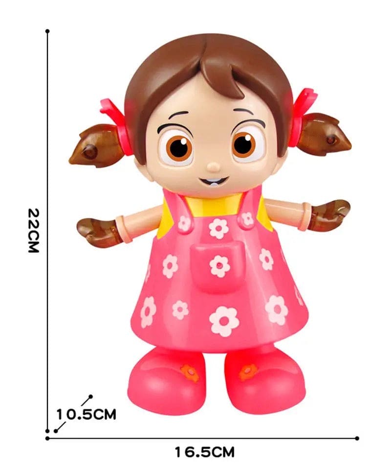 Walking Dancing Doll, Electric Lighting Music Baby Reborn Doll, Musical  Flash Light Baby Doll, Dancing Girl Toy with 3D Lights Music