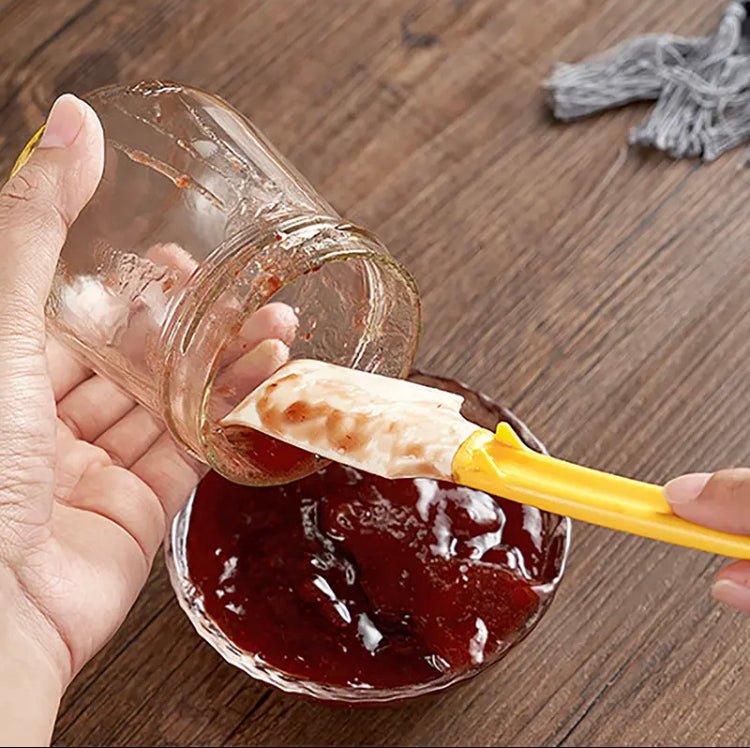 Silicone Mini Kitchen Spatula, Batter Spatula Brush, Heat Resistance Baking Spatula