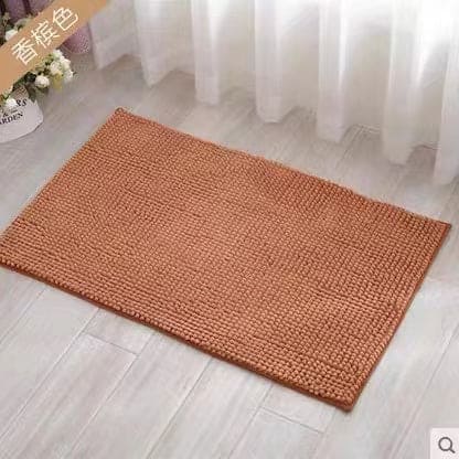 Soft Shaggy Door Mat, Non-Slip Bath Rug, Water Absorbent Floor Mat, Chenille Super Soft Carpet Bedroom Non-Slip Pad, Bathroom Kitchen Floor Mat, Door Entrance Soft Mat, Plush Microfiber Rugs, Washable Quick Dry Bath Rugs, Anti Skid Bathroom Shower Rug
