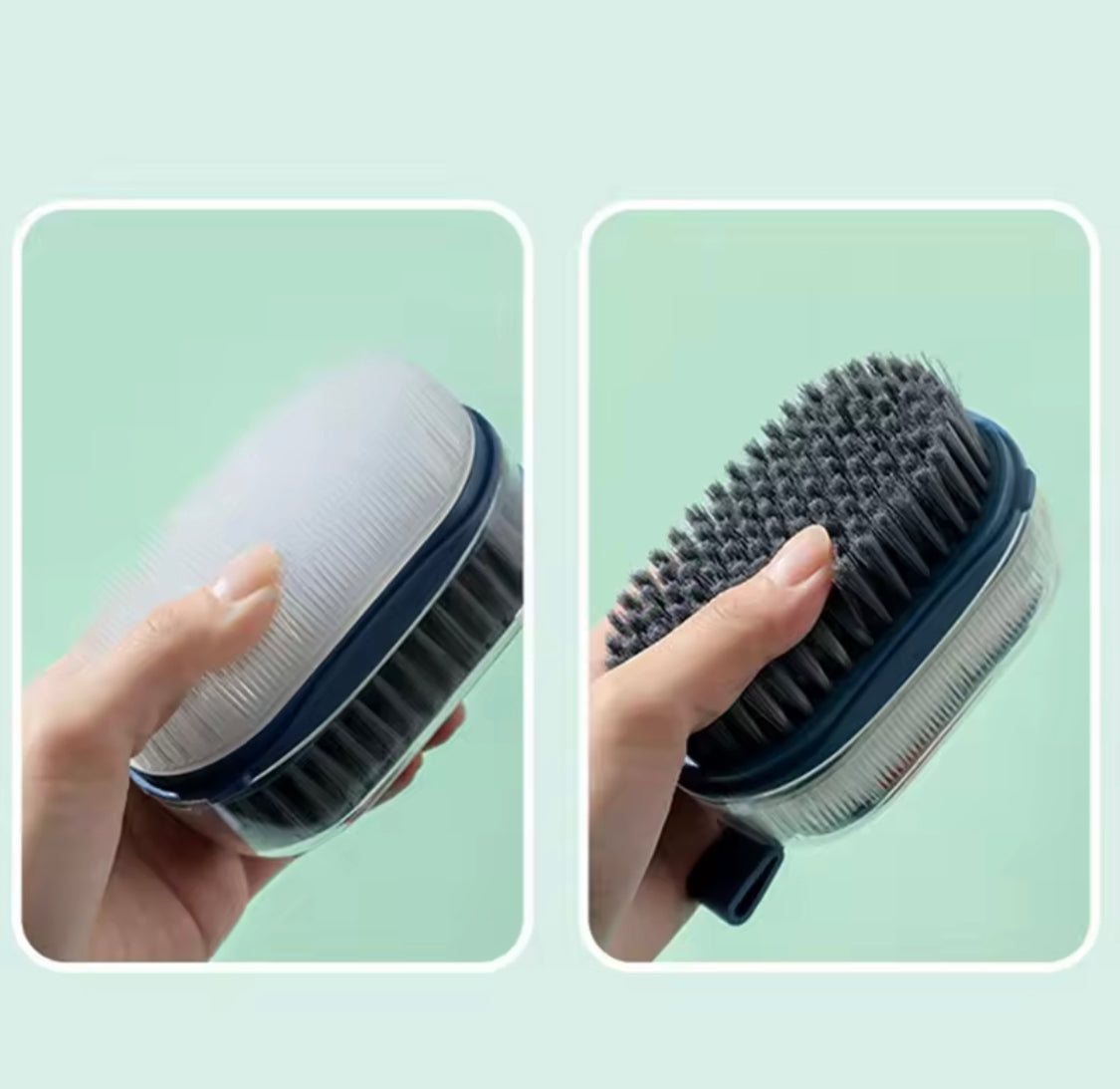 Double Head Clothes Scrubbing Brush, Multifunctional Soft Shoes Brush, Kitchen Soft Bristled Double Sided Brush