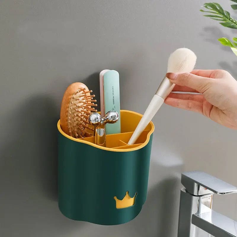 Multifunctional Crown Spoon Holder, Wall Mounted Chopsticks Cage Rack, Kitchen Bathroom Hanging Shelf, Multipurpose Wall Desktop Draining Rack, Wall Desktop Draining Rack