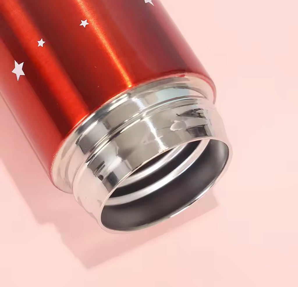 500ML LED Temperature Display Bottle, Stainless Steel Intellective Thermos with Double Bottom, Smart Vacuum Insulated Water Bottle