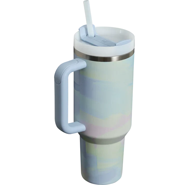 The Clean Slate Quencher H2.0 FlowState™ Tumbler | 40 OZ - Cool Serene