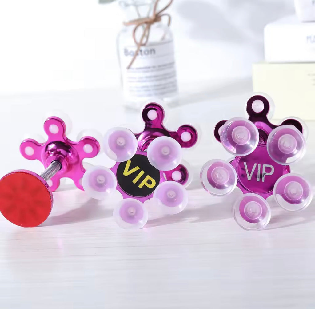 360 Rotatable Magic Phone Holder, Flower Shape Car Navigation Bracket, Flexible Compact Universal Phone Stand