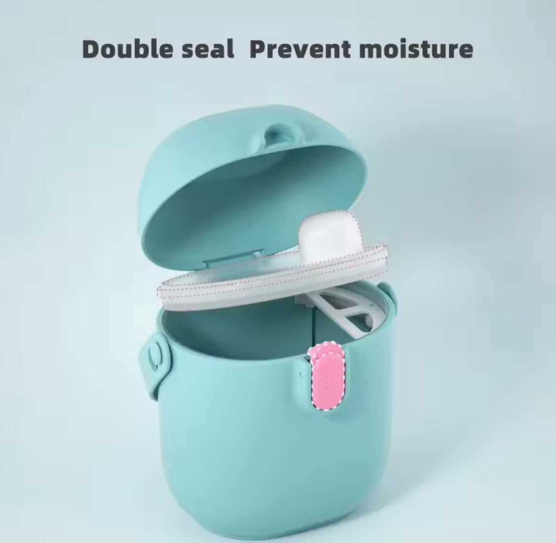 Baby Milk Powder Container With Spoon, Portable Baby Food Storage Box, Newborn Toddler Snack Box, Baby Essentials