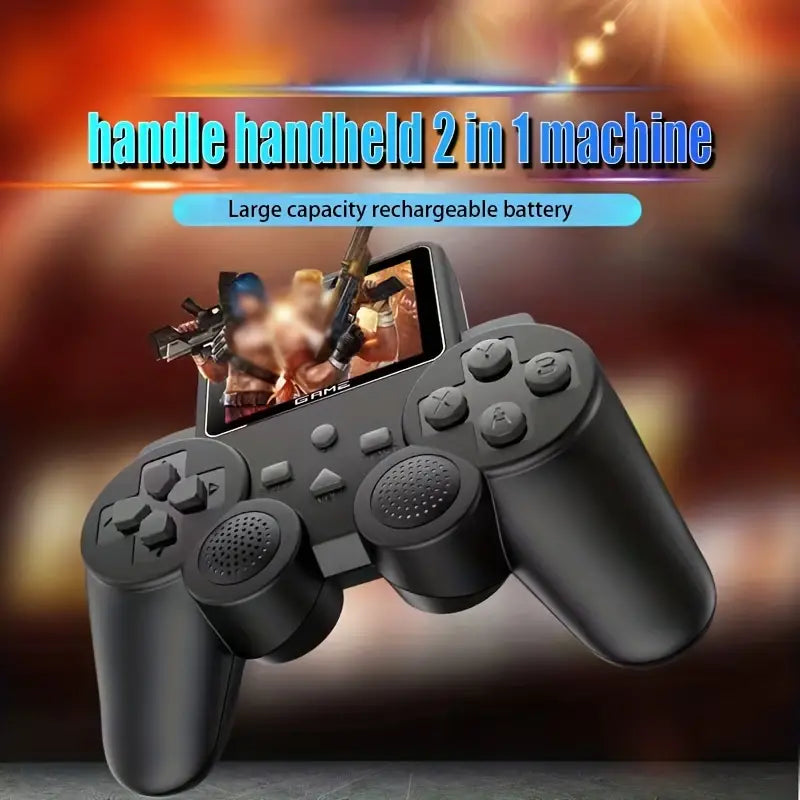 Handheld Gaming Console, S10 Portable Retro Gaming Console, Duo Wireless Controller Game Stick, S10 Digital Controller Gamepad