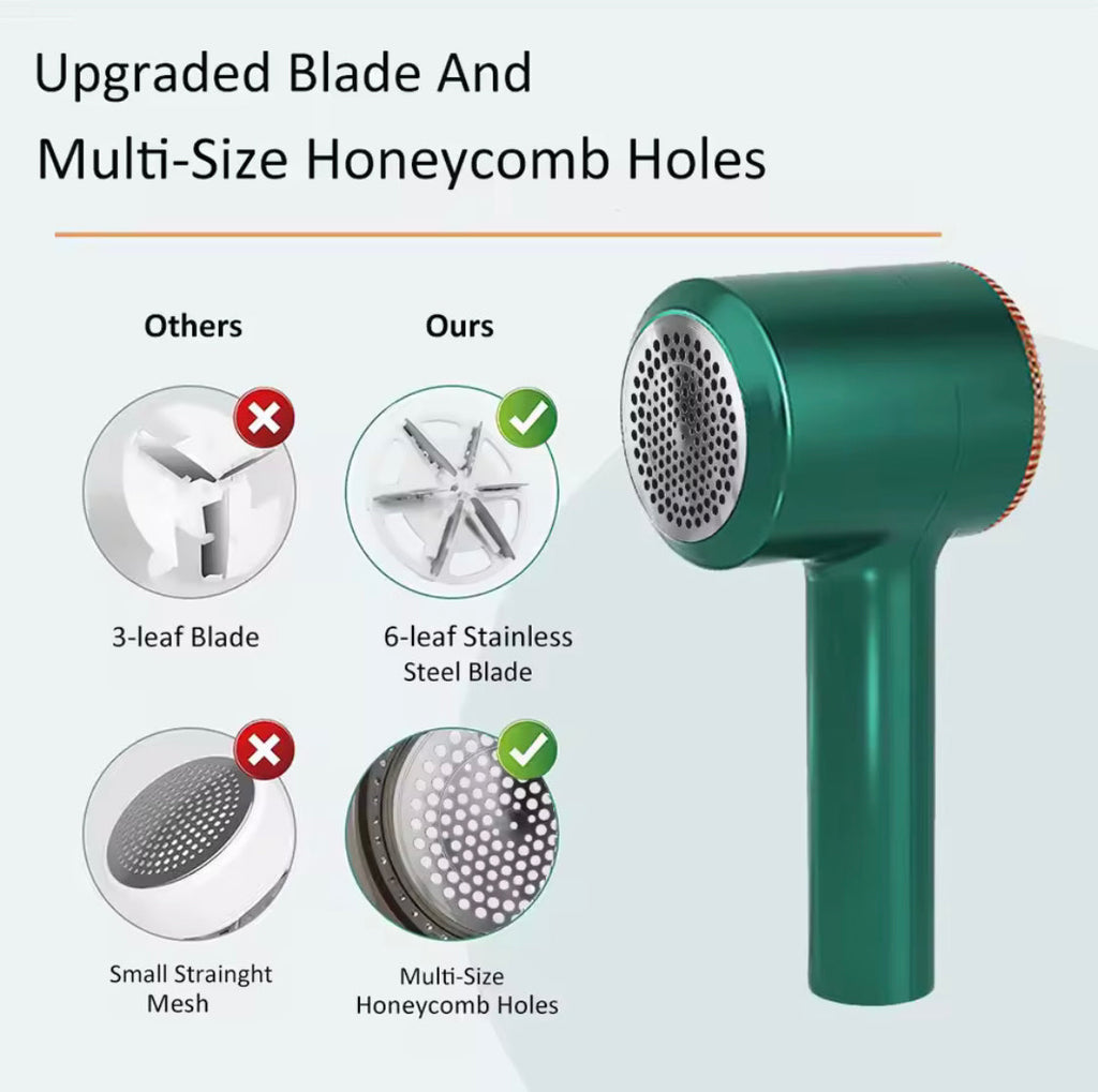 Portable Electric Pellets Lint Remover, Electric USB Lint Remover, Electric Hairball Trimmer, Electric Clothes Sweater Shaver