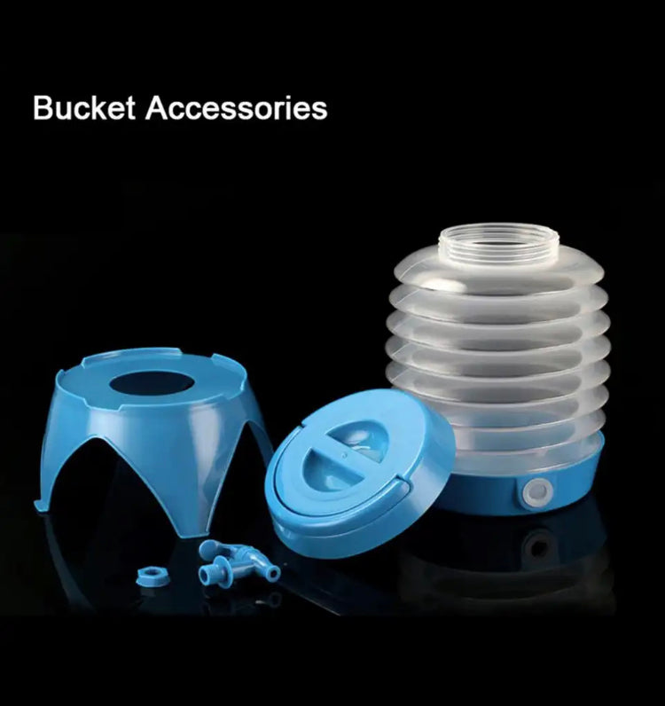 Outdoor Foldable Water Cooler, Folding Water Bucket, Multifunctional Water Dispenser, Collapsible Water Container