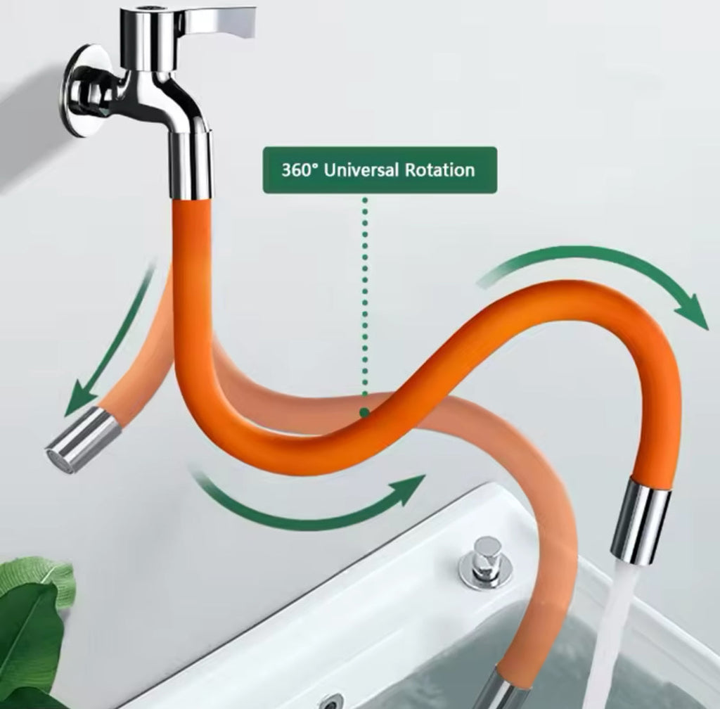 360° Rotation Faucet Extender Pipe, Kitchen Faucet Extension Hose Pipe, Durable Bathroom  And Garden Splash Proof Hose