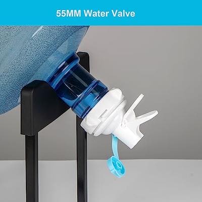 Dispenser Bottle Stand With Faucet, Non Slip Water Galloon Drink Cradle Rack with Water Spout, Purified Water Bucket Rack With Tap, Camping Water Faucet Bottled, Water Spout Barreled Water Pump, Dustproof Nozzle Tap Drinking Fountain Camping Rack