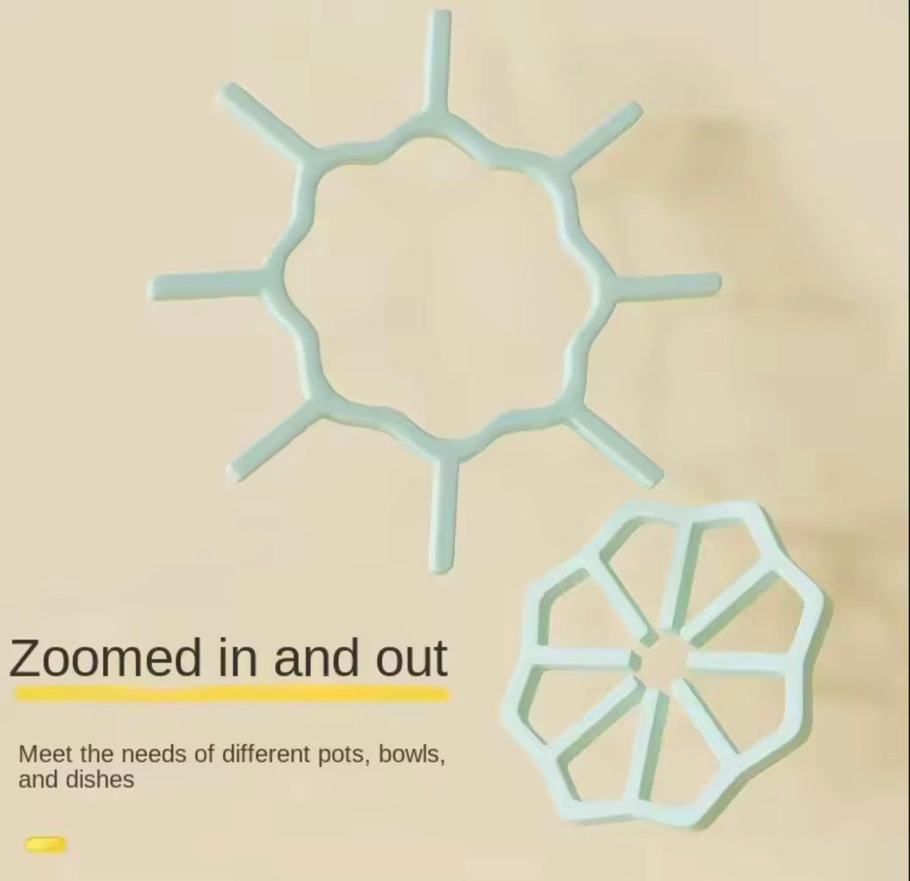 Set Of 2 Kitchen Heat Insulation Coasters, Heat Resistant Pot Mat, Non Slip Heat Insulation Table Mat