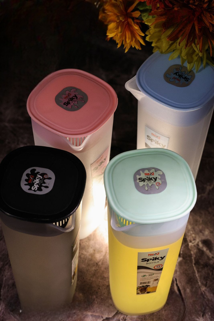 Portable Spiky Oil Bottle, Durable And Stylish Oil Storage Container, Vinegar Soy Sauce Spray Pour Oil Container