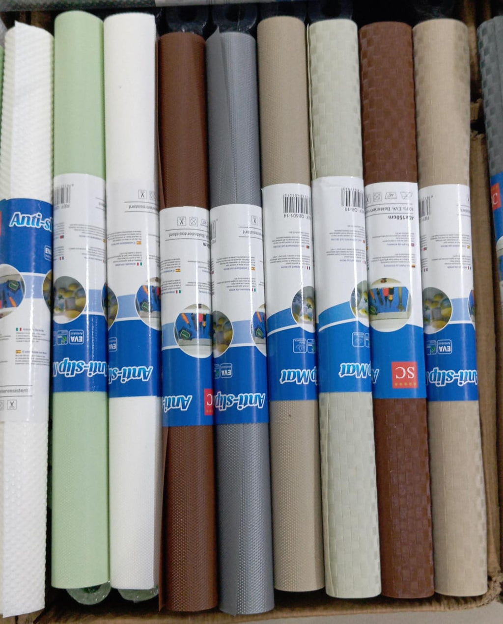 Multifunctional Refrigerator Liners, Kitchen Cabinets Shelf Liners, Washable Liners for Kitchen And Fridge