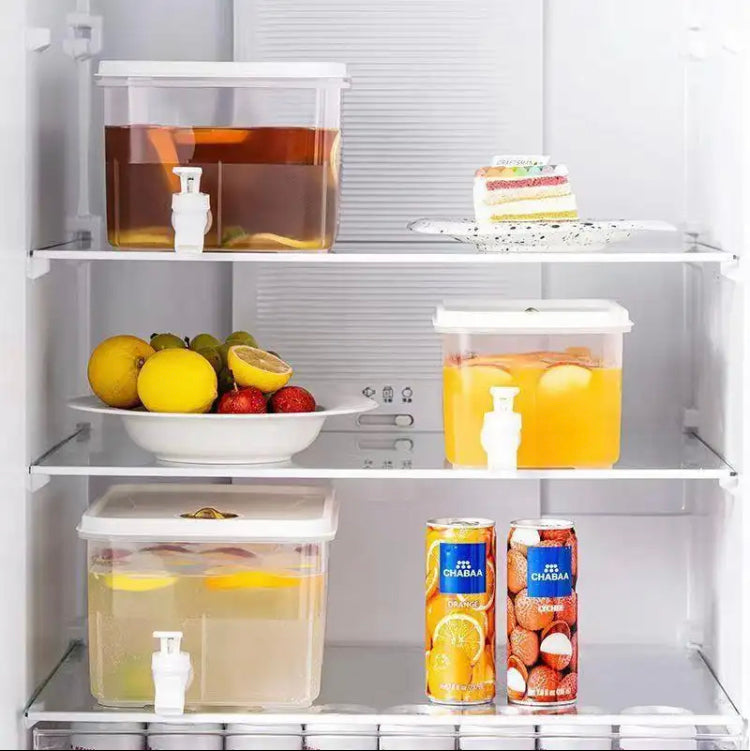 5L Cold Beverage Dispenser, Water Kettle Container Fridge Pots Pitcher, Plastic Freezer Water Jug