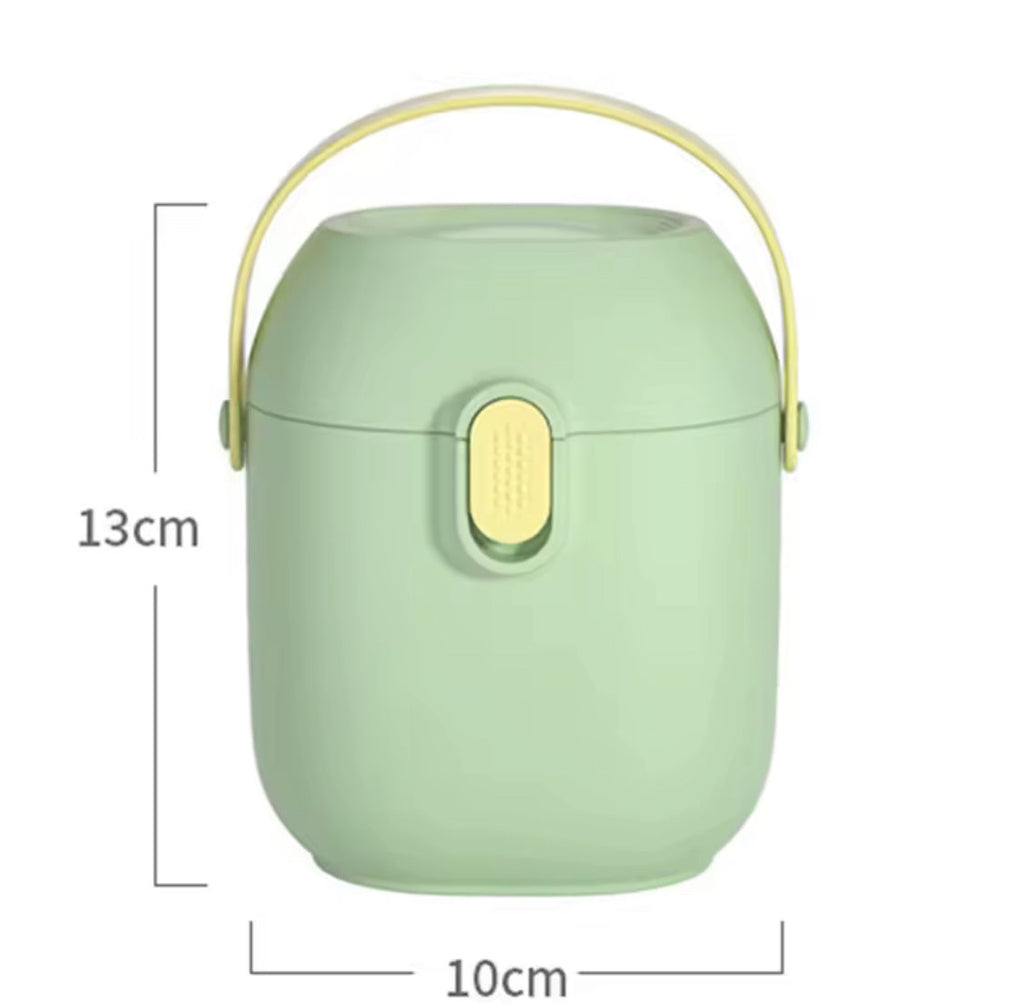 Baby Milk Powder Container With Spoon, Portable Baby Food Storage Box, Newborn Toddler Snack Box, Baby Essentials