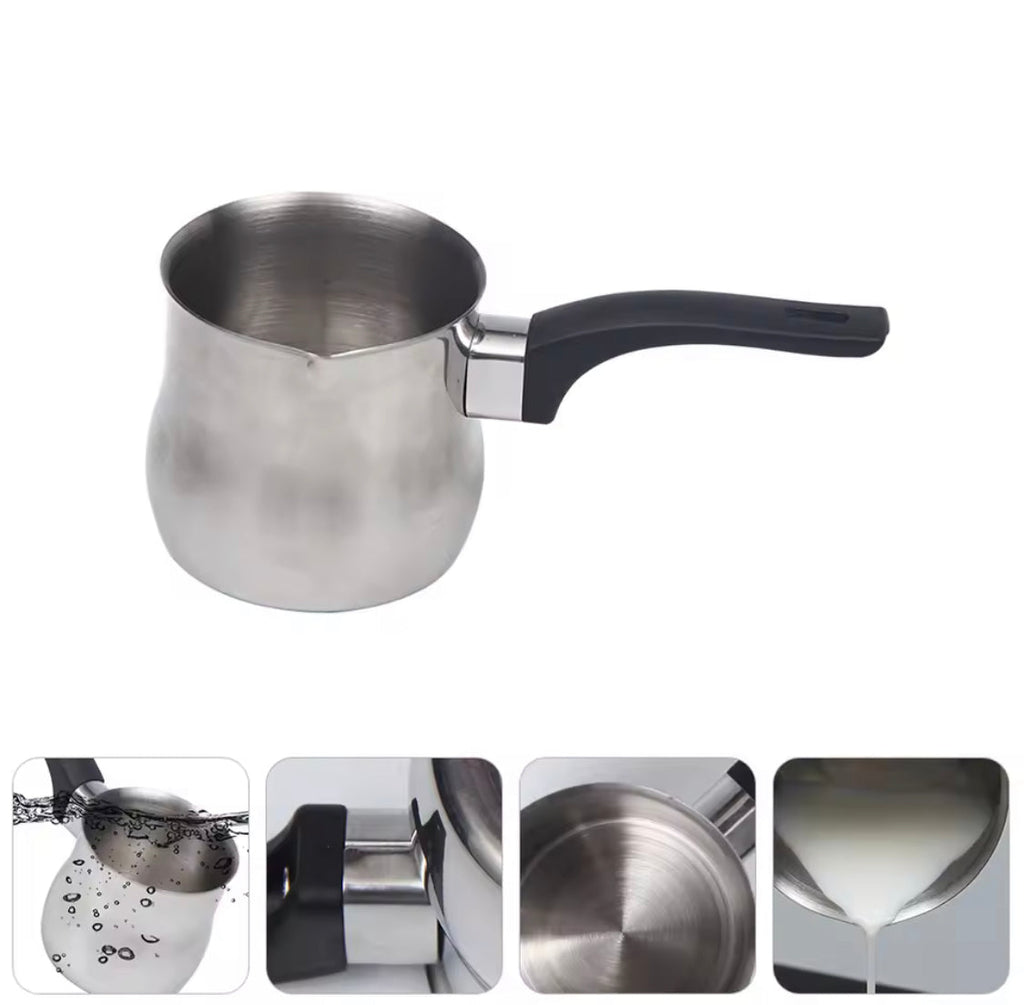 Stainless Steel 3 Pcs Coffee Pot, Leakproof Coffee Kettle, Portable Coffee Maker, Stainless Steel Coffee Pot With Long Handle