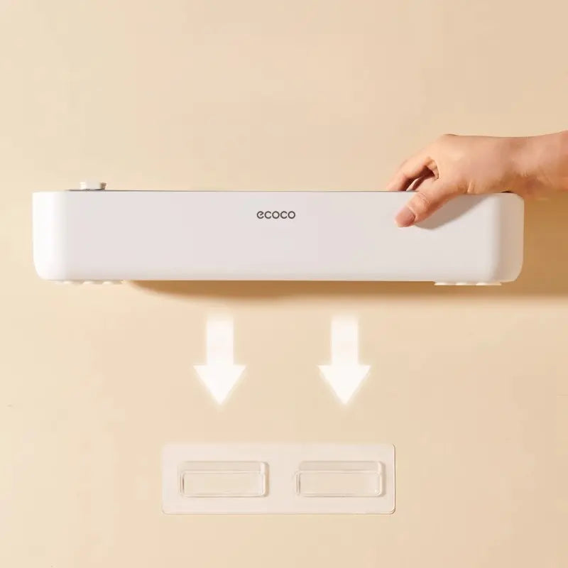 Ecoco Premium Plastic Wrap Cutter with Cling Film