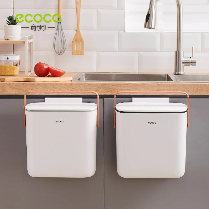 Ecoco Wall Hanging Trash Can