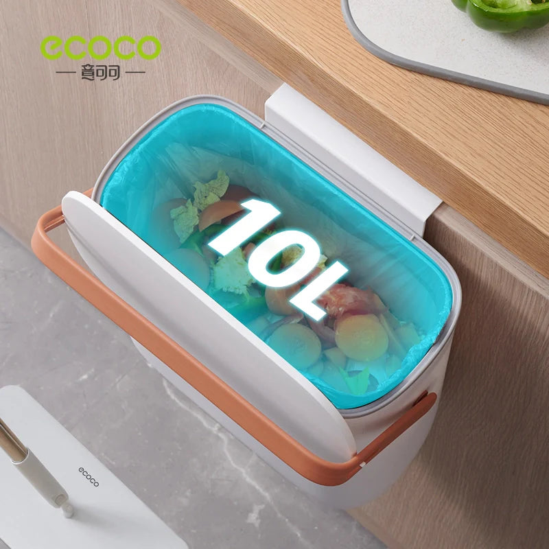 Ecoco Wall Hanging Trash Can