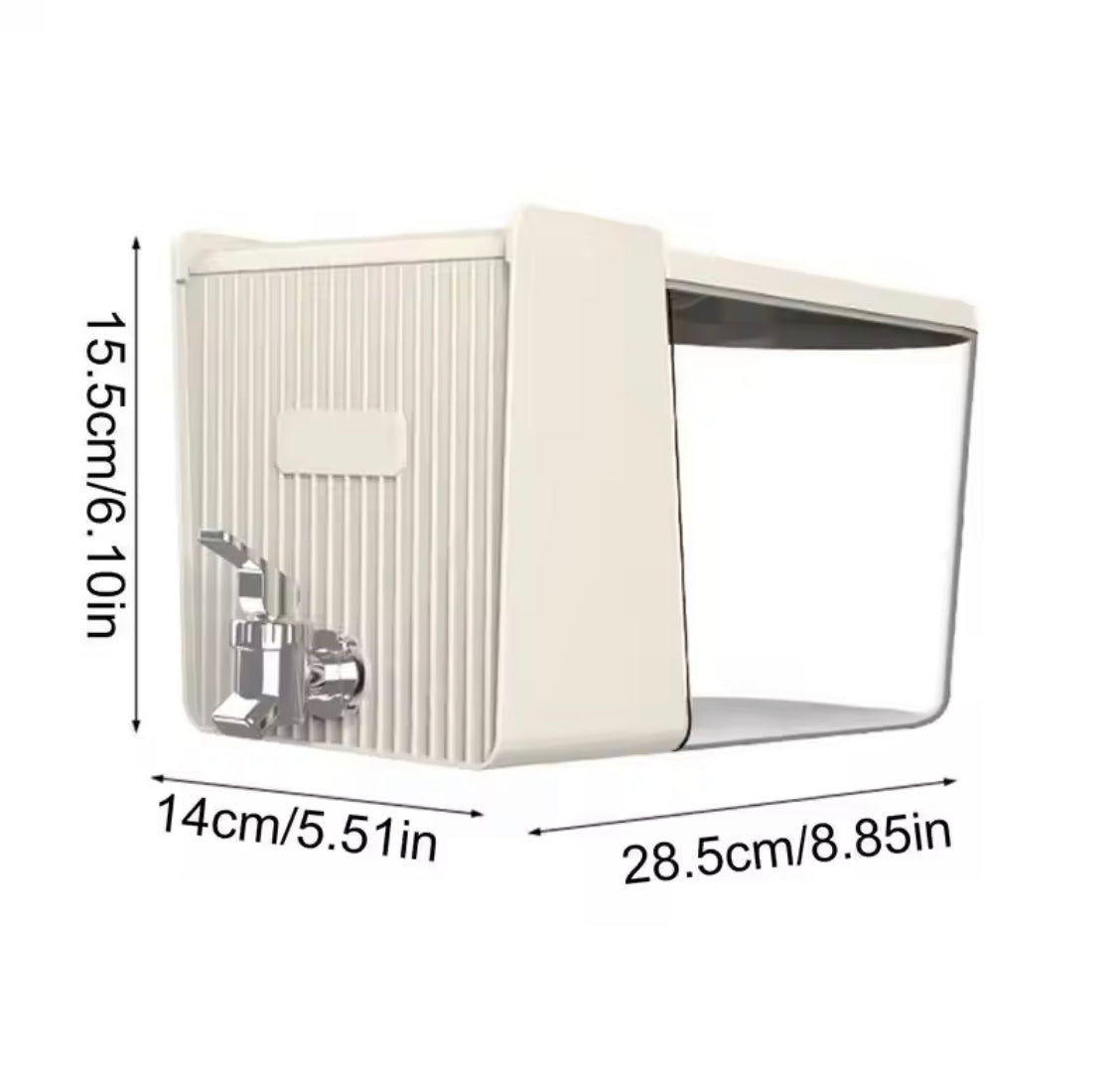 5.3L Refrigerator Drink Dispenser, Leakproof Beverage Drink Container, Large Capacity Refrigerator Kettle