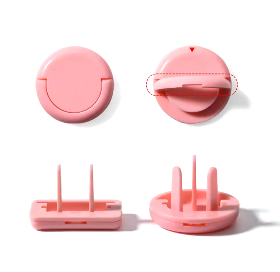 Set Of 10 Strip Socket Protective Case, Anti Electric Shock Cover, Electrical Outlet Cover Plug Guard